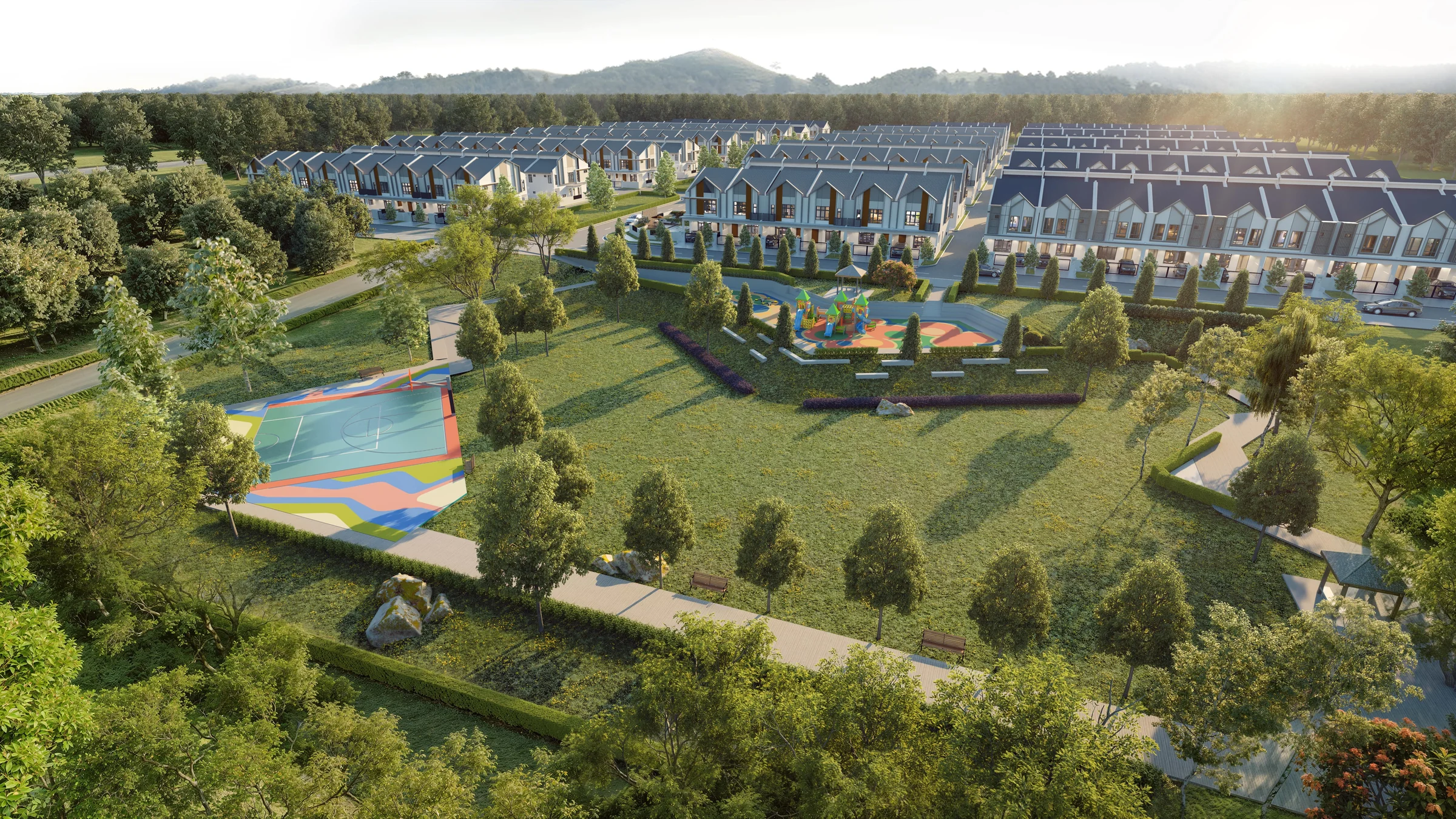 Impian Hills green neighbourhood setting