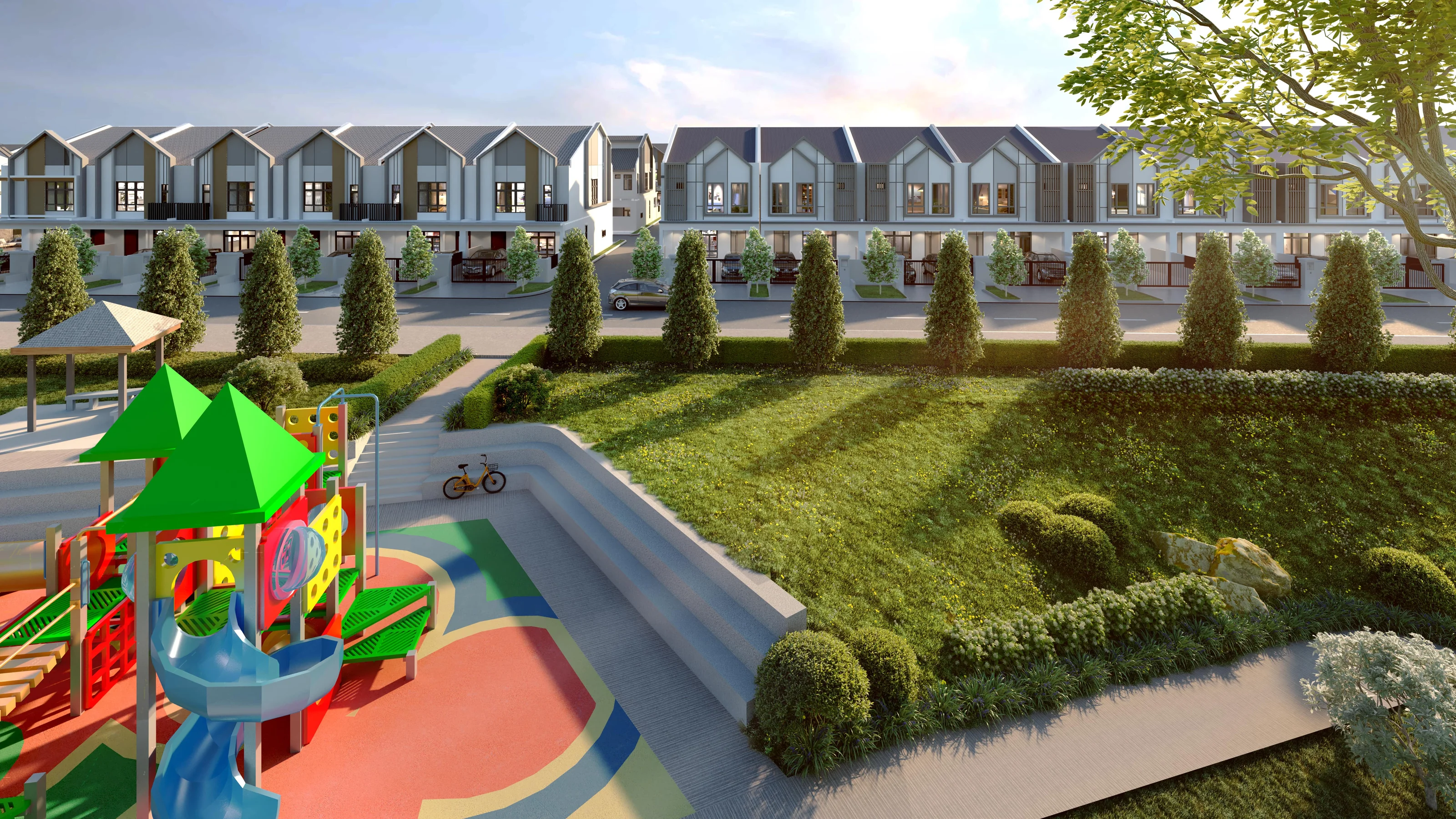 Astera two-storey terrace residences